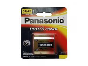 Panasonic CR-P2PA/1B Photo Power CR-P2 Lithium Battery, 1 Pack (Gold) Panasonic CR-P2PA/1B Photo Power CR-P2 Lithium Battery, 1 Pack (Gold)