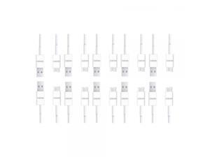Samsung USB Data Cable for Samsung, 3 Pack - Non-Retail Packaging - White Samsung USB Data Cable for Samsung, 3 Pack - Non-Retail Packaging - White