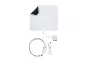 Winegard FlatWave Amped FL5500A Digital HD Indoor Amplified TV Antenna (4K Ready / ATSC 3.0 Ready / High-VHF / UHF / Ultra-Thin / Black and White - Reversible / USB Power Supply) - 50 Mile Long Range Winegard FlatWave Amped FL5500A Digital HD Indoor Amplified TV Antenna (4K Ready / ATSC 3.0 Ready / High-VHF / UHF / Ultra-Thin / Black and White - Reversible / USB Power Supply) - 50 Mile Long Range