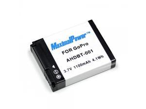 Maximal Power Replacement Battery for GoPro Hero HD HERO, HERO2 Pro Camera, Part# AHDBT-001, AHDBT001 DB GoPro AHDBT001 Maximal Power Replacement Battery for GoPro Hero HD HERO, HERO2 Pro Camera, Part# AHDBT-001, AHDBT001 DB GoPro AHDBT001