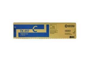 Kyocera Genuine Mita Toner Cartridge, 6000 Page-Yield, Cyan TK897C Kyocera Genuine Mita Toner Cartridge, 6000 Page-Yield, Cyan TK897C