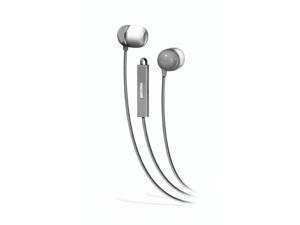 Maxell 190302 - IEMICSLV Stereo In-Ear Earbuds with Microphone (Silver) Maxell 190302 - IEMICSLV Stereo In-Ear Earbuds with Microphone (Silver)