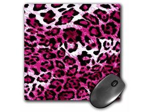 Laptop Notebook with Nano Receiver 2.4G Ergonomic Portable USB Wireless Mouse for PC Computer Distressed Black Pink Leopard