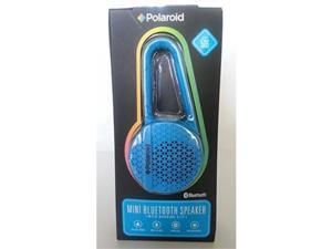 Polaroid Blue Pbt506 Snap Hook IPX Water Resistant Bluetooth Speaker Polaroid Blue Pbt506 Snap Hook IPX Water Resistant Bluetooth Speaker