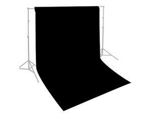 Julius Studio 10 x 10 ft. Photo Video Studio Seamless Solid Black Muslin Backdrop Photo Studio Background, JSAG275 Julius Studio 10 x 10 ft. Photo Video Studio Seamless Solid Black Muslin Backdrop Photo Studio Background, JSAG275