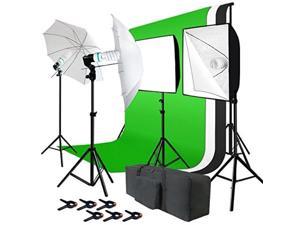 JS JULIUS STUDIO 33 3-Fold Ultra Compact Professional Photography Photo Video Studio Lighting Flash Translucent White Soft Umbrella for Photo Portrait Studio Shooting Daylight JSAG671 