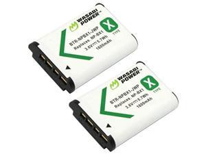 Wasabi Power Battery for Sony NP-BX1, NP-BX1/M8 (2-Pack) Wasabi Power Battery for Sony NP-BX1, NP-BX1/M8 (2-Pack)