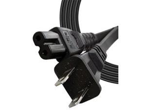 imbaprice 6 feet 2prong ac power cable cord for vizio smart tvledlcd tv4ktveseriesmseries ul listed