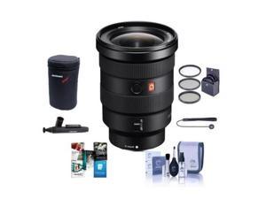 Sony FE 16-35mm f/2.8 GM (G Master) E-Mount NEX Camera Lens - Bundle With 82mm Filter Kit, Lens Case, Cleaning Kit, Capleash II, Lenspen Lens Cleaner, Software Package