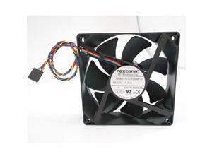 foxconn dc brushless fan pv123812dspf 01 p/n nn495 120mm x 38mm, 0.90 a, 12 v, 150 cfm, 4 wire, 5pin connector foxconn dc brushless fan pv123812dspf 01 p/n nn495 120mm x 38mm, 0.90 a, 12 v, 150 cfm, 4 wire, 5pin connector