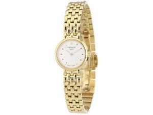 tissot women's 'ttrend' swiss quartz stainless steel casual watch, color:goldtoned model: t0580093303100