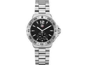 tag heuer men's wau1112.ba0858 formula 1 black dial stainless steel watch