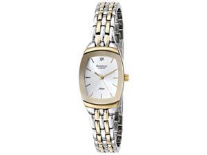 armitron women's 75/5195svtt diamond accented dial twotone bracelet watch armitron women's 75/5195svtt diamond accented dial twotone bracelet watch