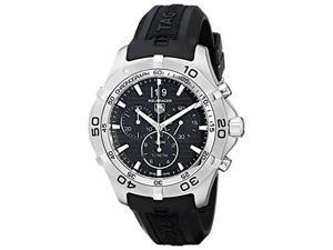tag heuer men's caf101e.ft8011 rubber with black dial watch tag heuer men's caf101e.ft8011 rubber with black dial watch