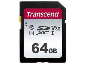 Transcend TS64GSDC300S 64GB UHS-I U3 SD Memory Card