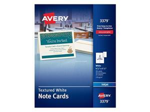 avery textured heavyweight note card and envelopes, 41/4 x 51/2, 50 per box 3379 avery textured heavyweight note card and envelopes, 41/4 x 51/2, 50 per box 3379