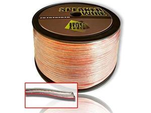 imc audio 100' feet 12 ga gauge clear 2 conductor speaker wire audio cable imc audio 100' feet 12 ga gauge clear 2 conductor speaker wire audio cable