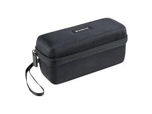 caseling hard case travel bag for bose soundlink mini / mini 2 bluetooth portable wireless speaker fits the wall charger, charging cradle. fits with the bose silicone soft cover.
