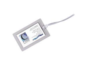 cline super heavyweight cleer adheer luggage/id tag with straps, 49/16 x 213/16 inches, 10 per pack 65107 cline super heavyweight cleer adheer luggage/id tag with straps, 49/16 x 213/16 inches, 10 per pack 65107