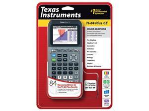 texas instruments ti84 plus ce silver graphing calculator