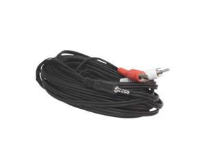 YCS Basics 25 foot 3.5mm stereo male to 2 RCA male cable YCS Basics 25 foot 3.5mm stereo male to 2 RCA male cable