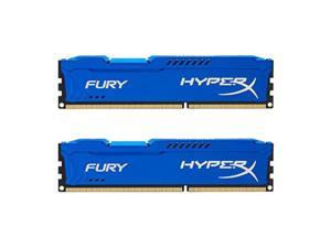 Kingston HyperX FURY 16GB Kit (2x8GB) 1600MHz DDR3 CL10 DIMM - Blue (HX316C10FK2/16)