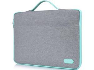 ProCase 14  156 Inch Laptop Sleeve Case Protective Bag Ultrabook Notebook Carrying Case Handbag for 14 15 Samsung Sony ASUS Acer Lenovo Dell HP Toshiba Chromebook Computers Light Grey