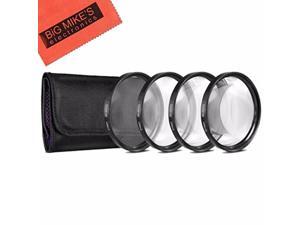 82mm Close-Up Filter Set (+1, +2, +4 and +10 Diopters) Magnificatoin Kit - Metal Rim for Canon Digital EOS Rebel SL1, T1i, T2i, T3, T3i, T4i, T5, T5i EOS 60D, EOS 70D, 50D, 40D, 30D, EOS 5D, EOS 5D Ma 82mm Close-Up Filter Set (+1, +2, +4 and +10 Diopters) Magnificatoin Kit - Metal Rim for Canon Digital EOS Rebel SL1, T1i, T2i, T3, T3i, T4i, T5, T5i EOS 60D, EOS 70D, 50D, 40D, 30D, EOS 5D, EOS 5D Ma