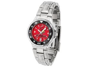 Louisville Cardinals Women's Stainless Steel Dress Watch Louisville Cardinals Women's Stainless Steel Dress Watch