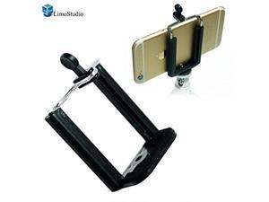 LimoStudio 2PC Monopod Tripod Mount Clip Cell Phone Holder for iPhone 6 5S 5C 5 4S 4 Samsung Galaxy S4 S3 AGG1462