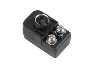 Quick Push-On Ohm Matching Transformer Balun 75-300 Ohm Off-Air TV Antenna Balum Coax Cable Female Signal Adapter Quick Push-On Ohm Matching Transformer Balun 75-300 Ohm Off-Air TV Antenna Balum Coax Cable Female Signal Adapter