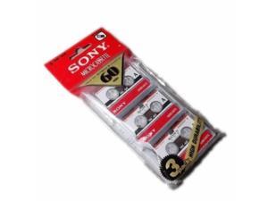 Sony 3MC-60B Microcassette - 3 Pack Sony 3MC-60B Microcassette - 3 Pack