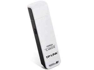 TP-Link Wireless N150 USB Adapter,150Mbps, w/WPS Button, IEEE 802.1b/g/n, WEP, WPA/WPA2 (TL-WN727N)