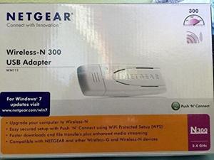 Netgear WN111 Wireless-N 300 USB Adapter Netgear WN111 Wireless-N 300 USB Adapter