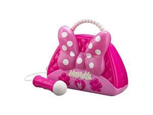 minnie mouse voice change boombox with microphone! sing along to built in music or connect your own device! minnie bowtique voice change mp3 boombox for girls who love to sing! minnie mouse voice change boombox with microphone! sing along to built in music or connect your own device! minnie bowtique voice change mp3 boombox for girls who love to sing!