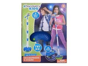 discovery kids lightup musical microphone and stand discovery kids lightup musical microphone and stand