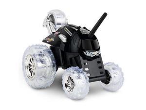 sharper image thunder tumbler 49mhz childrens remote control spinning 360 rotating car toy for boys/ girls, stunt rc race truck, for twovehicle fun, combine only with blue or red car black sharper image thunder tumbler 49mhz childrens remote control spinning 360 rotating car toy for boys/ girls, stunt rc race truck, for twovehicle fun, combine only with blue or red car black