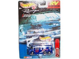 hot wheels racing nascar rv series deluxe: jasper engines #77 gmc motor home blue hot wheels racing nascar rv series deluxe: jasper engines #77 gmc motor home blue