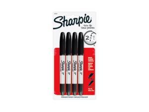 Sharpie Permanent Markers Twin Tip Fine & Ultra 4-pk