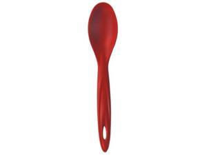isi basics silicone utility spoon, red isi basics silicone utility spoon, red