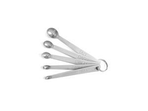 norpro mini stainless steel measuring spoons, set of 5 tad, dash, pinch, smidgen and drop norpro mini stainless steel measuring spoons, set of 5 tad, dash, pinch, smidgen and drop