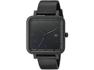 nixon men's 'ragnar 36' quartz stainless steel and leather watch, color black model: a985001 nixon men's 'ragnar 36' quartz stainless steel and leather watch, color black model: a985001