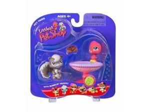 littlest pet shop pet pairs figures bird & squirrel littlest pet shop pet pairs figures bird & squirrel