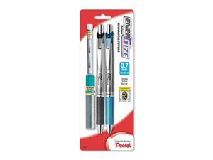 pentel energize automatic pencil with lead and erasers, 0.7mm, assorted, 2 pack pl77lebp2 pentel energize automatic pencil with lead and erasers, 0.7mm, assorted, 2 pack pl77lebp2