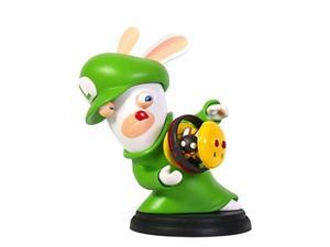 mario + rabbids kingdom battle rabbid luigi 6" figure ubisoft
