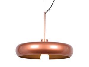 access lighting bistro 16" round colored led pendant  copper and gold finish