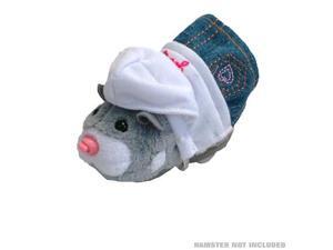 zhu zhu pets stylin' outfit white hoodie with glasses