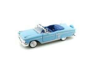 1958 chevy impala convertible 124 blue by chevrolet