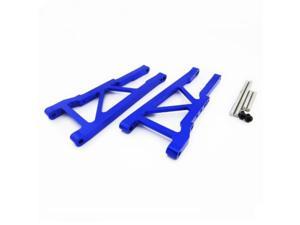 Atomik RC Alloy Rear Axle Carrier Blue fits the Traxxas 1/10 Slash and Other Traxxas Models Replaces Traxxas Part 3752 