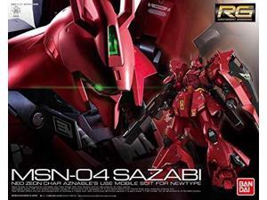 bandai hobby rg 1/144 #29 sazabi "char's counterattack" bandai hobby rg 1/144 #29 sazabi "char's counterattack"
